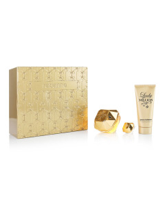 Paco Rabanne Lady Million 80ml Eau de Parfum Spray + 2 Products Gift Set