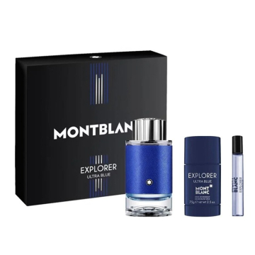 Montblanc Explorer Ultra Blue 100ml Eau de Parfum Spray Set