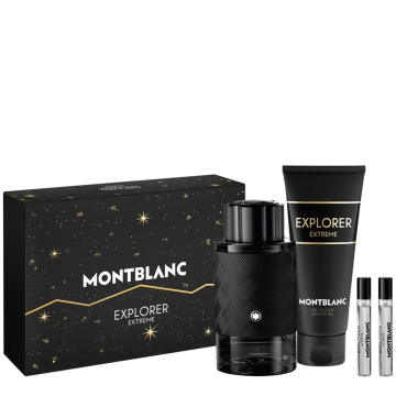MontBlanc Explorer Extreme 100ml Eau de Parfum Spray 4 Ps Gift Set