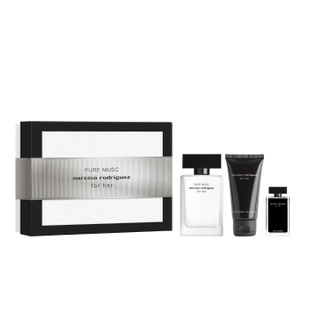 Narciso Rodriguez Narciso Pure Musc 50ml Eau de Parfum Spray 3 Pcs Gift Set