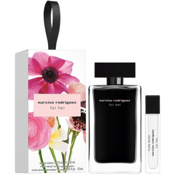 Narciso Rodriguez For Her 100ml Eau de Toilette Spray 2pcs Gift Set