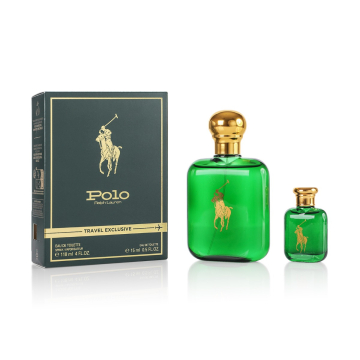 Ralph Lauren Polo Green 118ml Spray + 15ml Eau de Toilette Gift Set