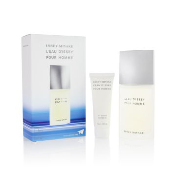 Issey Miyake L'Eau D'Issey Pour Homme 125ml  Eau de Toilette Spray+ 75ml s/g Set